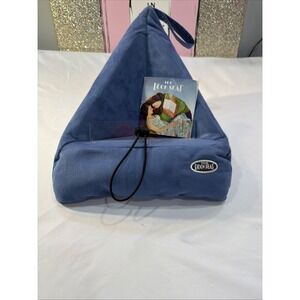 The Book Seat Blue/Sky Book/Ipad/E-Reader Holder NWT Attached